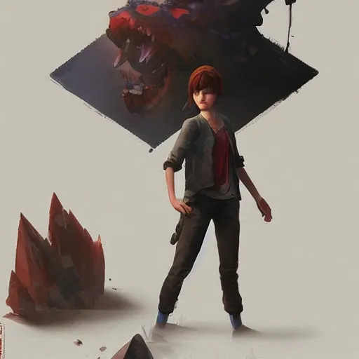 Image similar to venong cibor, style game square enix life is strange remake, trending on artstation, painted by greg rutkowski, render with game the last of us parte ii details