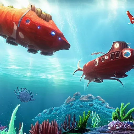 Image similar to subnautica