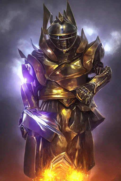 Image similar to helmet armor guardian destiny in witch queen illumination ray tracing hdr fanart arstation by sung choi robot ninja mask and eric pfeiffer and gabriel garza and casper konefal