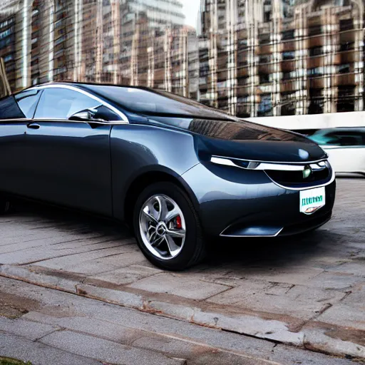 Image similar to smooth Apple car