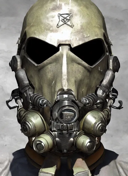 Image similar to call of duty, battlefied, spec - ops head with mask, fallout design, special forces, dark design, professional photo, intricate details