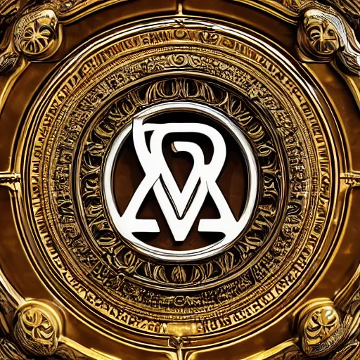 Image similar to a and w logo, digital art, cosmic, 3 d high definition, trending on art station, photorealistic, high resolution, 8 k, octane, hyper detailed, insane details, intricate, elite, ornate, elegant trend, highly detailed and intricate, sharp focus, photography, unreal engine