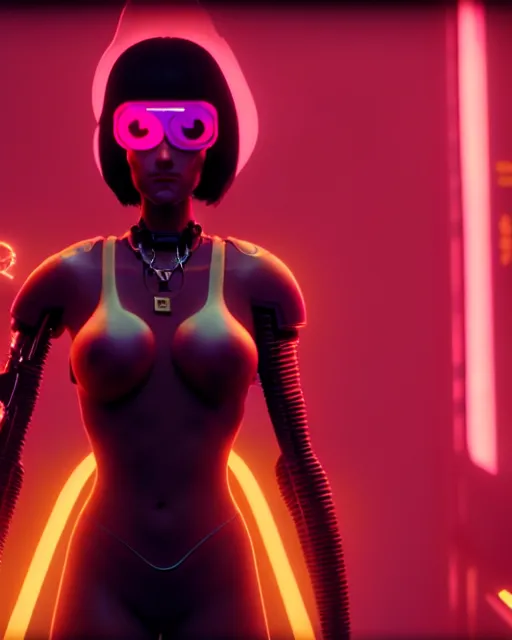 Image similar to woman from the animated series love, death and robots two in the void, cyberpunk 2 0 7 7, clemente, francesco may wilson, stephen conroy, filonov, beautiful face, octane rendering