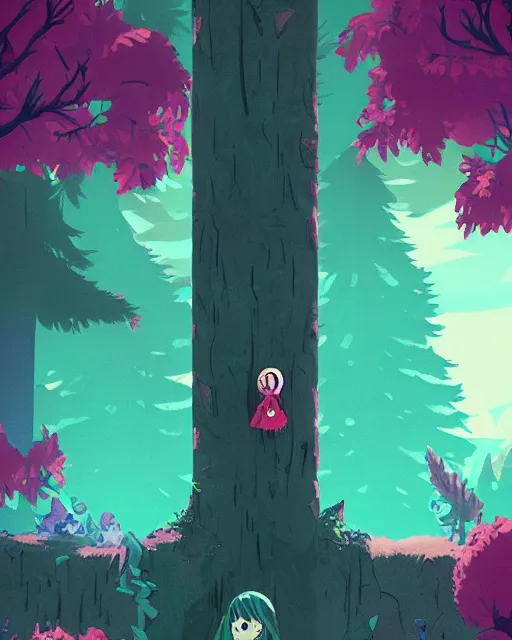 Image similar to poster for a slasher film about Madeline from Celeste
