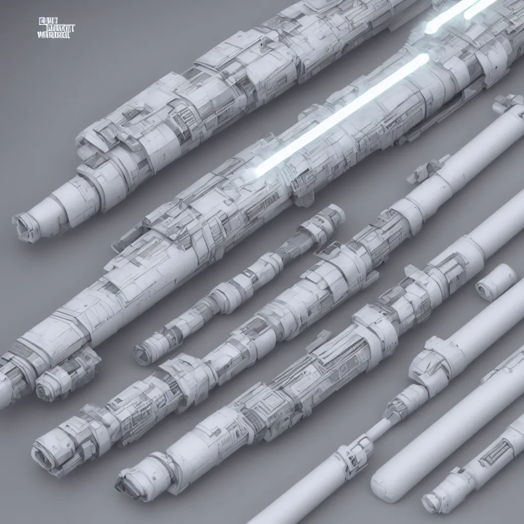 Image similar to lightsaber but pure white, hyper detailed, digital art, trending in artstation, cinematic lighting, studio quality, smooth render, unreal engine 5 rendered, octane rendered, 8 k