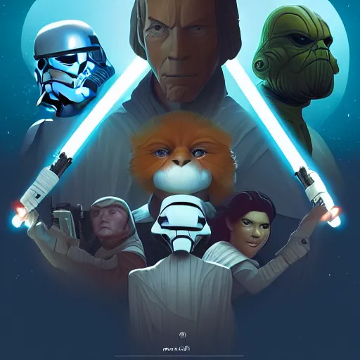 Image similar to face icon stylized minimalist star wars : episode v - the empire strikes back 1 9 8 0, loftis, cory behance hd by jesper ejsing, by rhads, makoto shinkai and lois van baarle, ilya kuvshinov, rossdraws global illumination