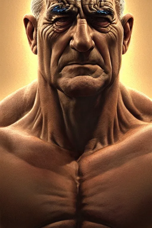 Prompt: portrait of a president lyndon baines johnson posing ultra realistic illustration, a hulking herculean gigachad, bulging muscles, intricate, highly detailed, digital painting, artstation, radiant light, caustics, war hero, concept art, smooth, sharp focus, by gaston bussiere, bayard wu, giger, maxim verehin