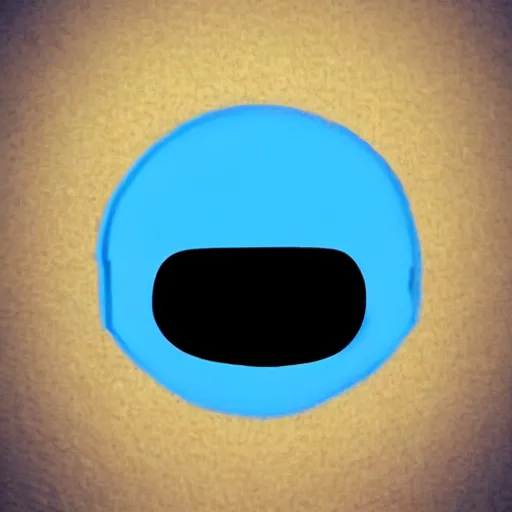 Image similar to the most cutest adorable happy picture of a blue ball face, key hole on blue ball, locklegion, key hole in face, keyhole covering the face, oversized keyhole, lock for face, keyhole faceial movement, chibi style, wooperlock, wooper lock, black keyhole face, adorably cute, enhanched, deviant adoptable, digital art Emoji collection
