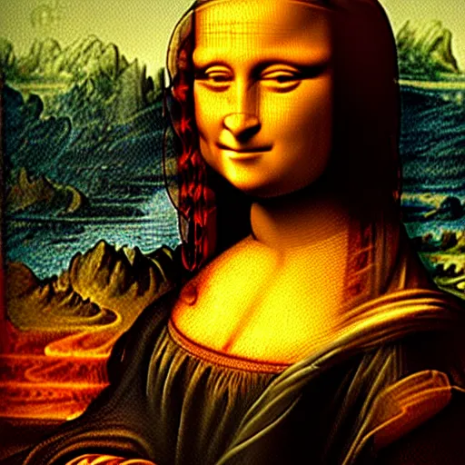 Image similar to fact mona lisa da vinci, by da vanci