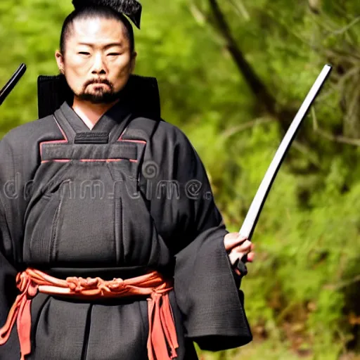 Prompt: samurai stock photo