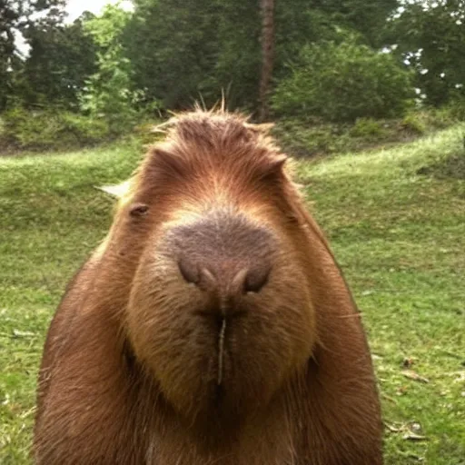 Prompt: gordon freeman - capybara - hybrid