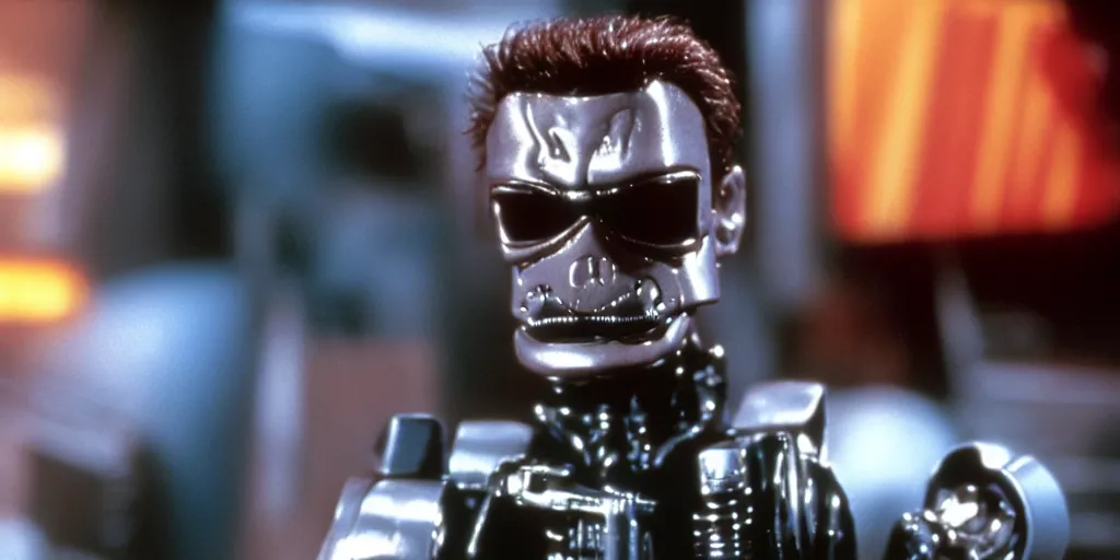 Image similar to t - 6 0 0 as a muppet, the terminator, film still, high quality, hd, 4 k