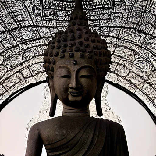 Image similar to the buddha standing upright