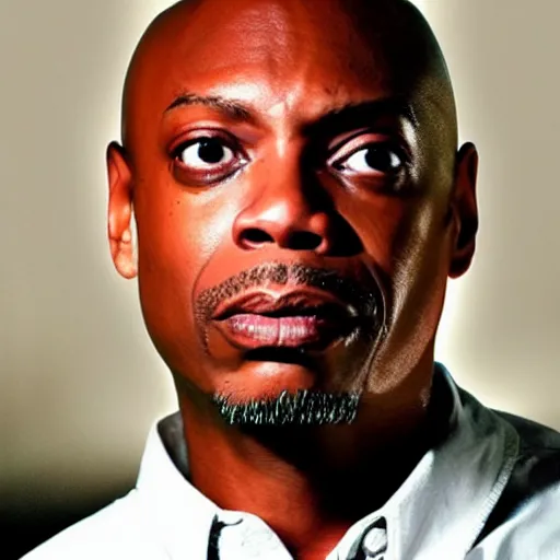 Prompt: A badass photo of dave chappelle in popular sci-fi movie generated by artificial intelligence, extremely detailed, award winning photography, perfect faces