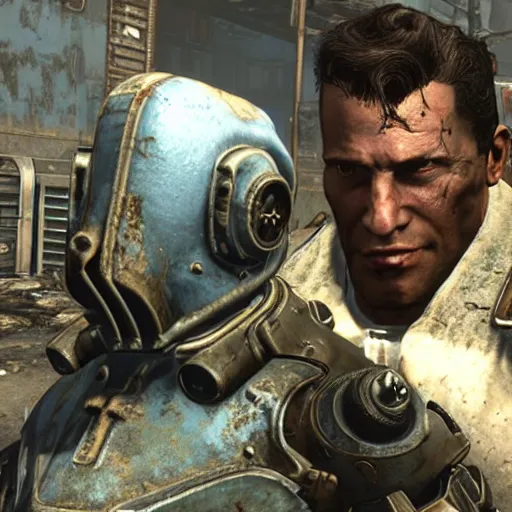 Prompt: rodd howard in fallout 4