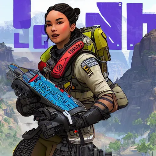 Prompt: apex legends loba