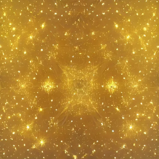 Image similar to heavenly stardust, gold, glow