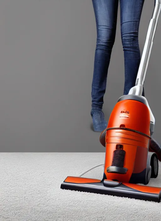 Prompt: A nice vacuum cleaner, product shot