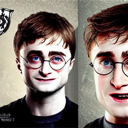 Image similar to a detailed portrait of daniel radcliffe as harry potter