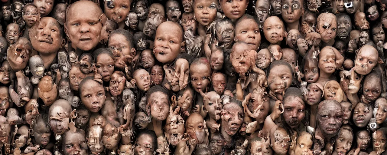 Image similar to portrait of worldwide diseases if they're was a human, 8k, highly detailed, photography,