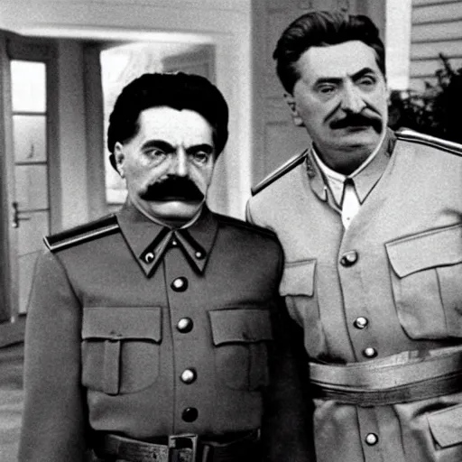 Prompt: joseph stalin in back to the future