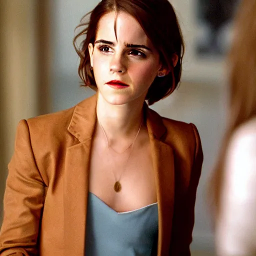 Image similar to film still of emma watson from oceans eleven ( 2 0 0 1 ),