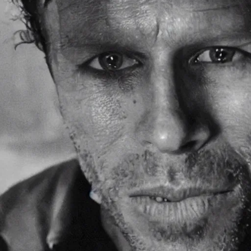 Image similar to A still of Tom Waits in Apocalypse Now, award winning