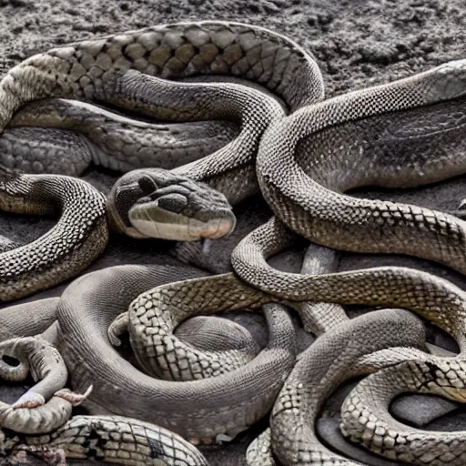 Image similar to a snake pit