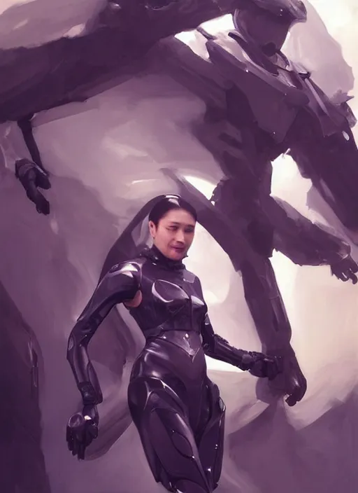 Prompt: exoskeleton future fashion futurism as thufir hawat, human computer, VR headset, cyber augmentation implant, digital art from artstation by Ruan Jia and Mandy Jurgens and Artgerm and william-adolphe bouguereau