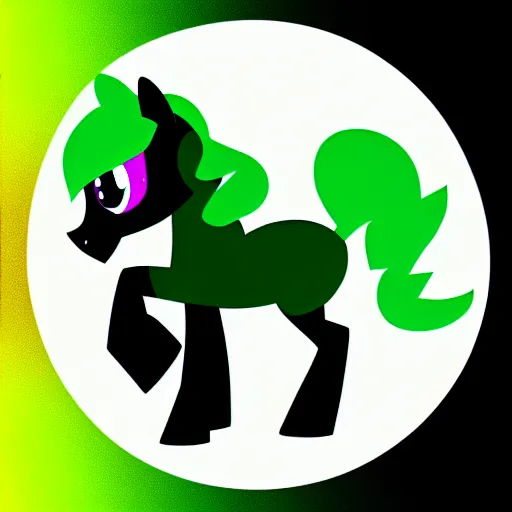 Image similar to white colored stoner pony from my little pony, marijuana themed, weed cutie mark, art, volumetric smoke, colorful, 3 d, render, black hoodie, soft lighting, green mane