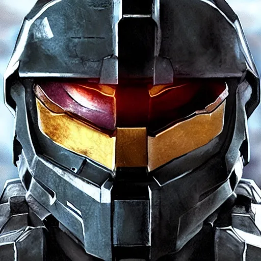 Image similar to handsome spartan, halo