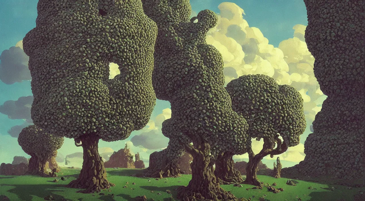 Prompt: single flooded stone tentacle tree tower, very coherent and colorful high contrast!! masterpiece by rene magritte simon stalenhag carl spitzweg syd mead norman rockwell edward hopper james gilleard, minimalist, dark shadows, sunny day, hard lighting
