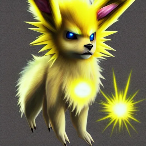 Image similar to jolteon | realistic | pokemon