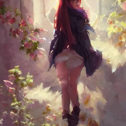 Prompt: alchemyst girl with cat ears, by WLOP, by Artgerm, by Michael Garmash, by Rob Rey, digital art, trending on artstation, beautiful lightning, atmospheric