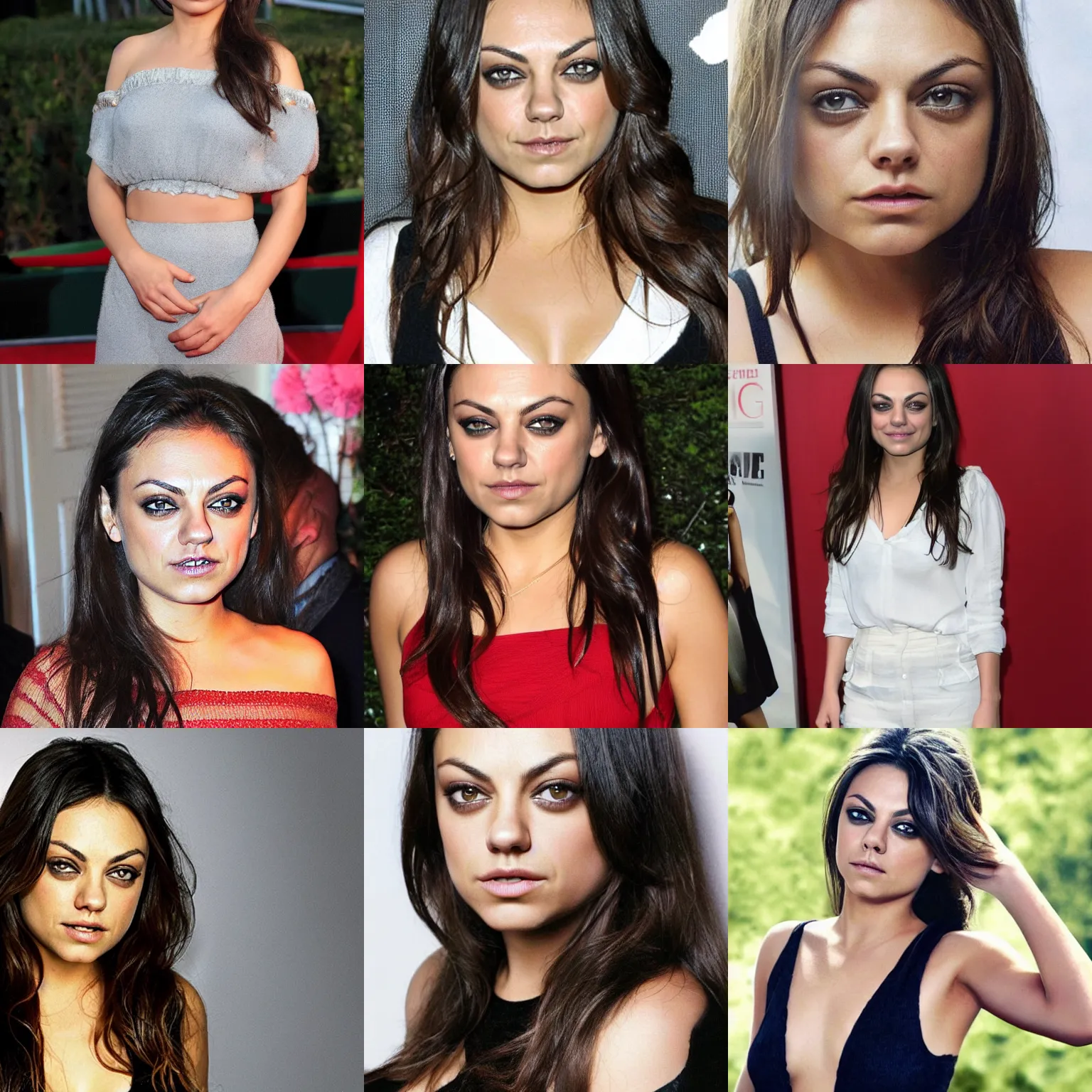 Prompt: dreamy mila kunis