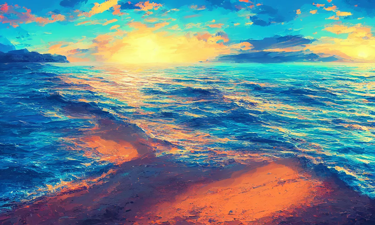 Image similar to paradise beach by alena aenami artworks in 4 k