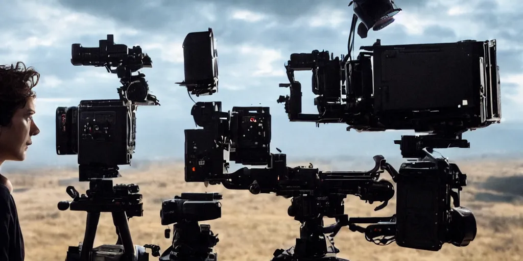 Prompt: epic scene from the new blockbuster, cinematic, shot on an arri alexa, wideangle, bokeh