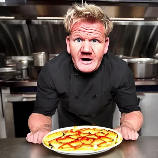 Prompt: gordon ramsay absolutely furious at a mcdonald's