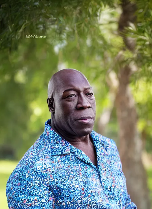 Prompt: DSLR photo portrait still of 65 year old age 65 Michael Clarke Duncan at age 65!!!, 85mm f1.8