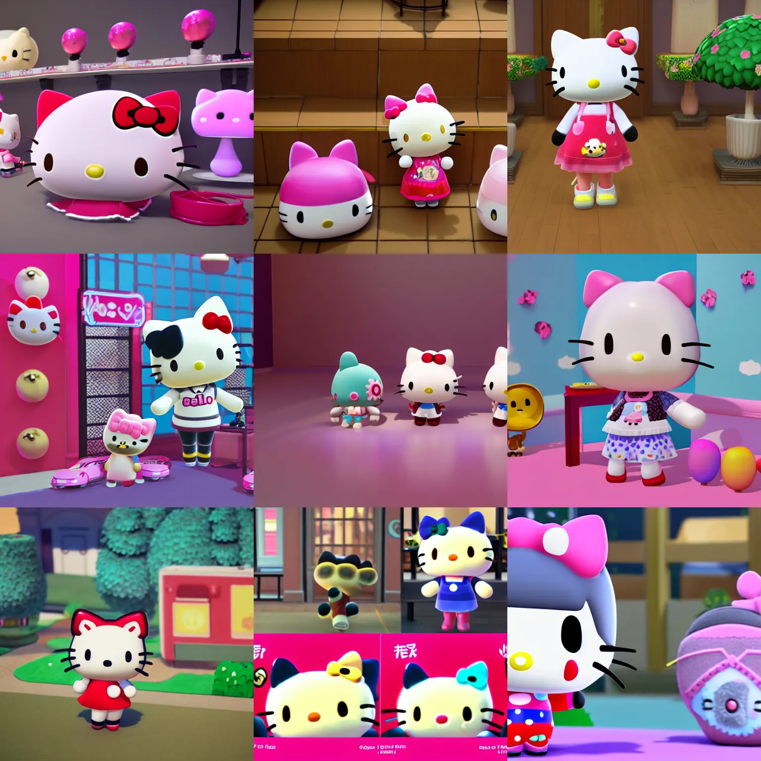 Hello Kitty, My Melody, Kuromi - Main Sanrio Characters - v1.0 Intial  Release, Stable Diffusion LoRA