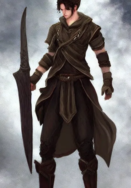 Prompt: @ umespiao pinterest | | rob saved to rpg female character