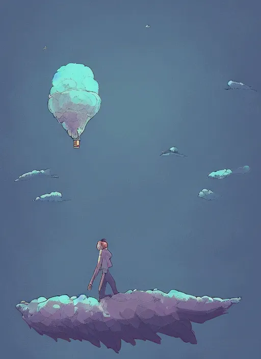 Prompt: A breaching whale made of clouds in the sky, hot air balloons with people, digital painting by Alena Aenami, Alena Aenami, Alena Aenami, Muhammad Nafay, Jordan Grimmer, Studio Ghibli, wonderous, serene, intricate, elegant, beautiful, highly detailed, artstation, concept art, sharp focus, illustration, cinematic lighting, cgsociety, 8k, high resolution, hyperdetailed, trending on artstation