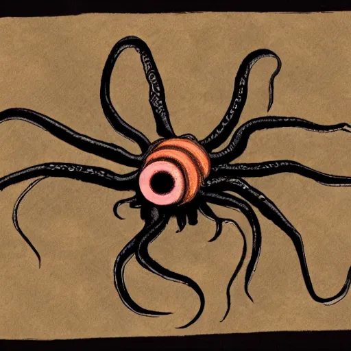 Image similar to squid spider chimera