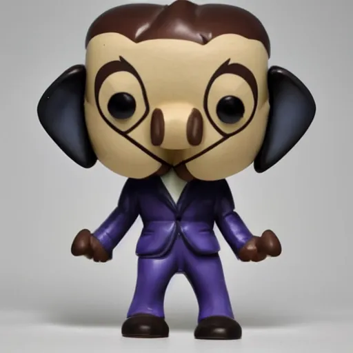 Image similar to elephant man funko pop