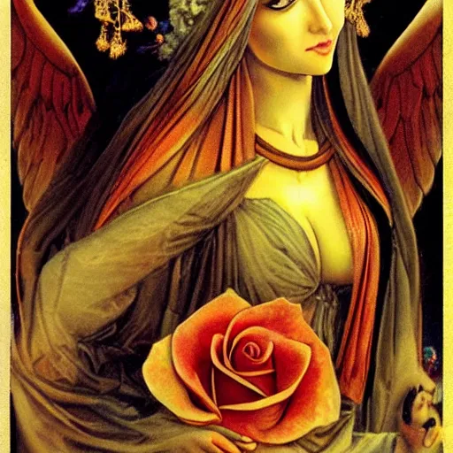 Prompt: the lady of love and pain is the goddess of love and beauty. she is the goddess of fertility, and she grants the gift of love to all who love. her gift of love is the gift of pleasure, and her gift of pain is the gift of life. the lady of love and pain is often represented as a woman, and her symbol is the rose.