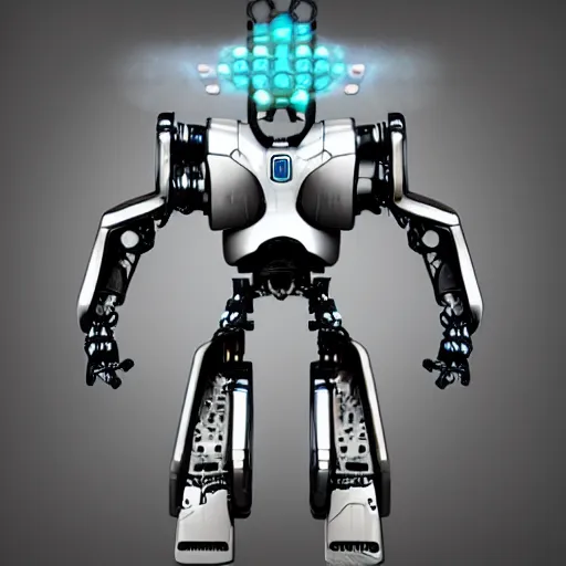 Image similar to cybernetic mechanoid