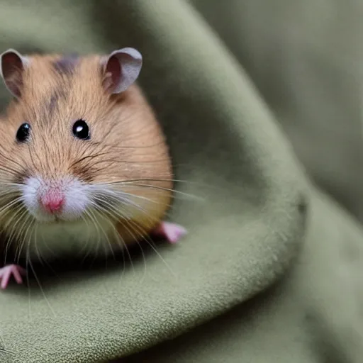 Image similar to hamster in the soviet military form