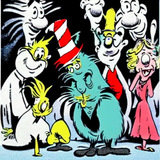 Image similar to dr seuss