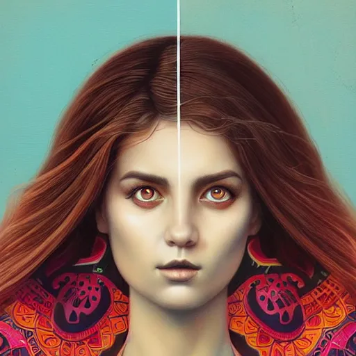 Image similar to Stockholm city portrait, Spanish girl, Pixar style, by Tristan Eaton Stanley Artgerm and Tom Bagshaw.