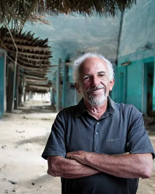 Image similar to a portrait photo of don goldner, director in dominican republic, by curtis emard